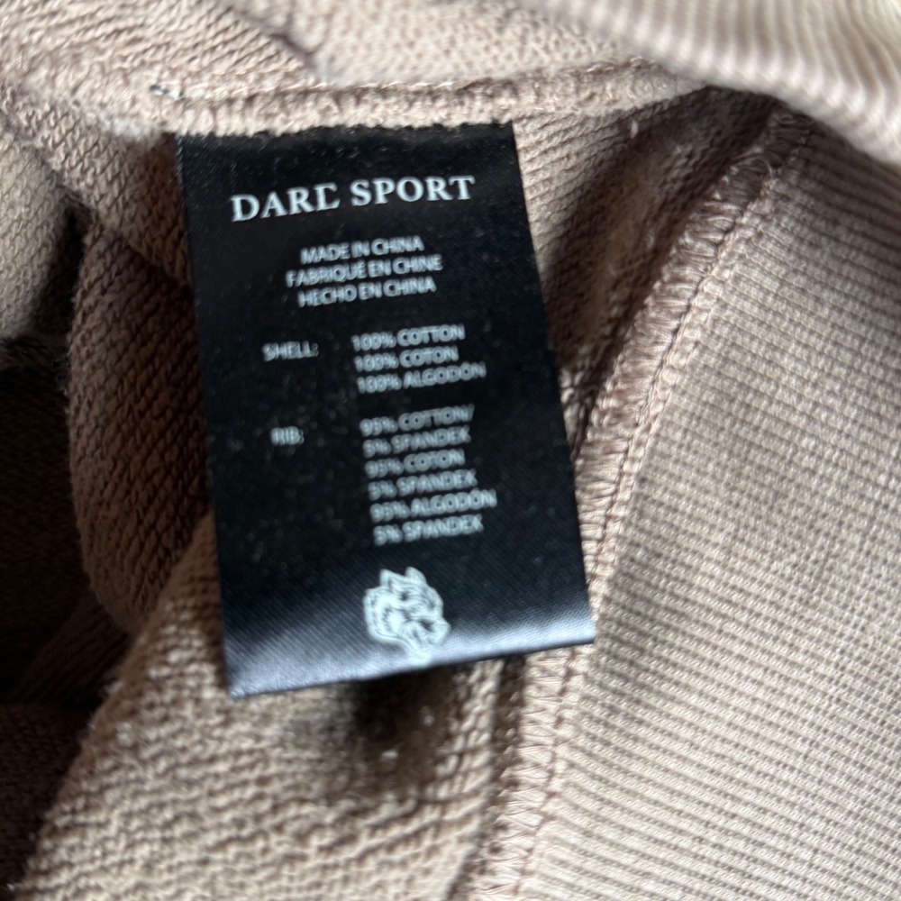 Darc Sport Our Mark Pierce Hoodie Taupe Wolves Club 2024 Mens L DSFH002-226-858 - Picture 9 of 10